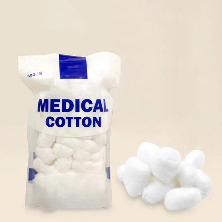 100% Katun Dental Medical Cotton Ball