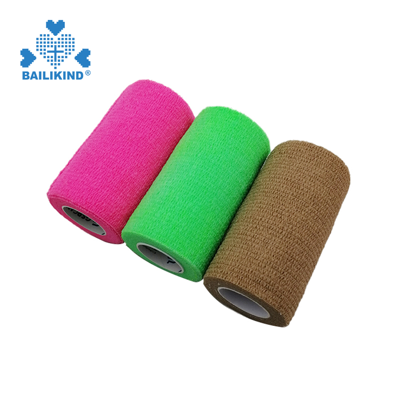 Carane nggunakake Non woven self stick bandage