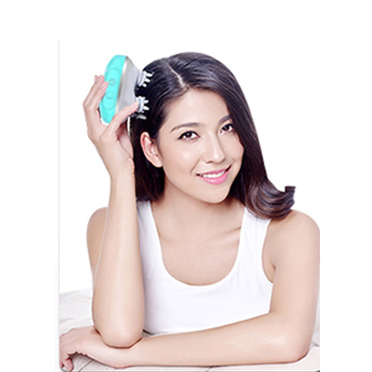 84 Pijat Node IPX7 Waterproof Cordless Electric Head Massager Sikat Kulit Kepala kanggo Pertumbuhan Rambut