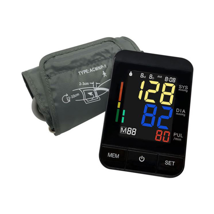 Sphygmomanometer Aneroid Digital Portabel Otomatis Lengan Atas