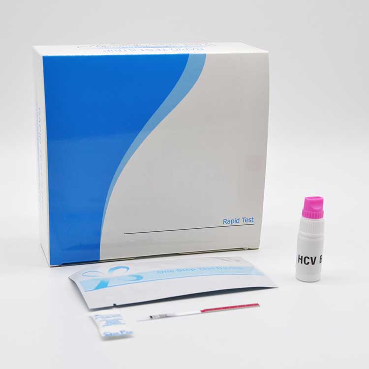 Sensitivitas Tinggi Virus Hepatitis C One Step Rapid Test Strip