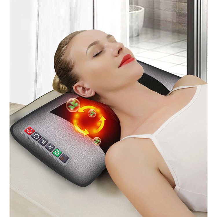 Kneading Shiatsu Infrared Roller Electric Full Body Massage Kursi Bantalan