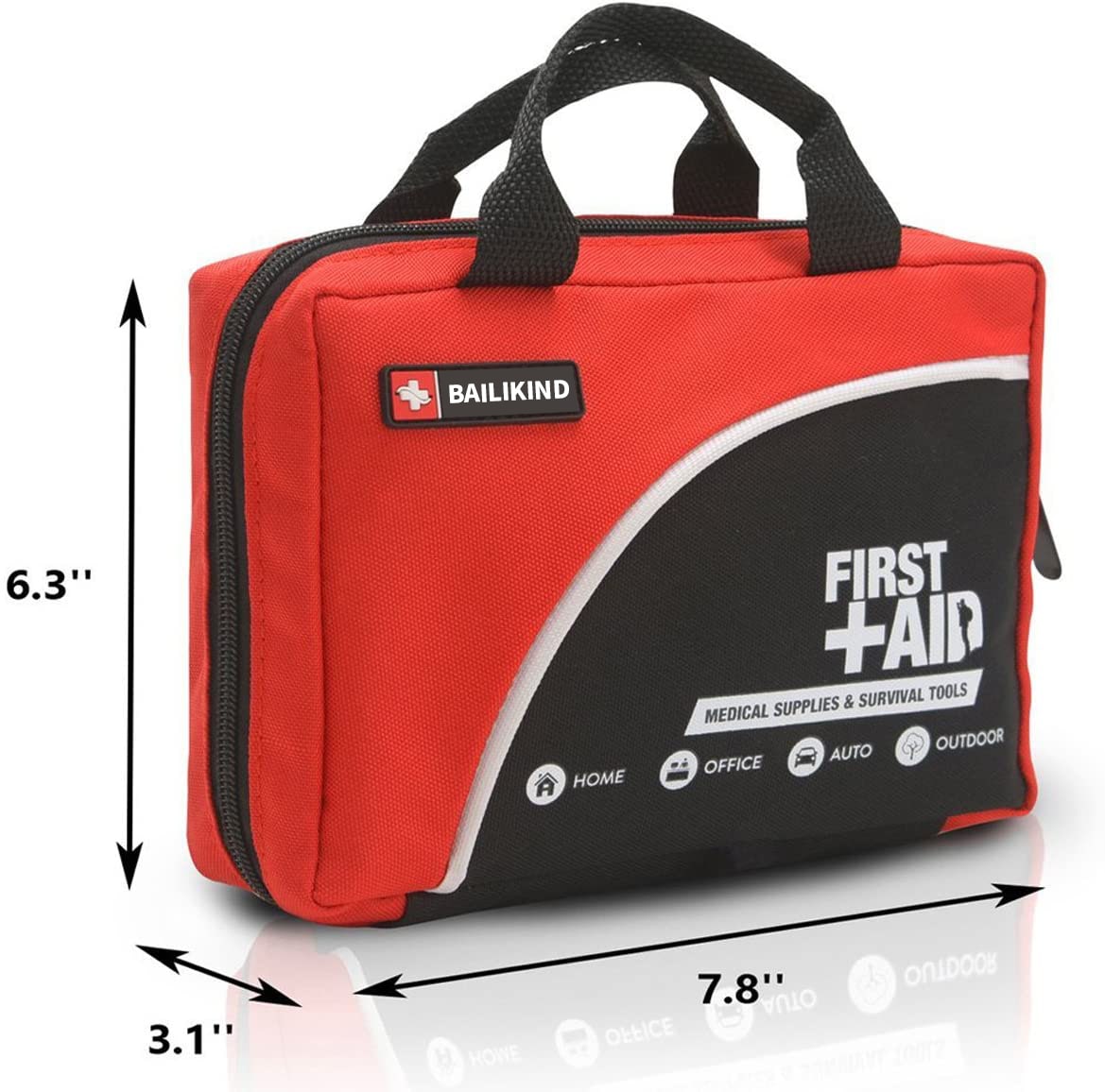 Red First Aid Hand Bagage Bag